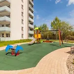 شقة Family & Business Sauna Baltic Horizon No 1 Premium - 3 Bedroom With Private Sauna, Jacuzzi, Rooftop Gym & Panoramic Terrace, Balcony, Underground Garage