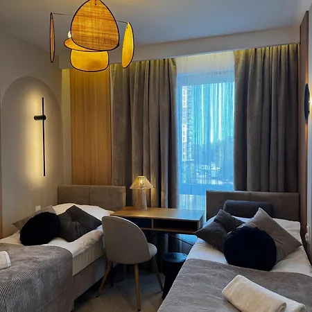 Family & Business Sauna Baltic Horizon No 1 Premium - 3 Bedroom With Private Sauna, Jacuzzi, Rooftop Gym & Panoramic Terrace, Balcony, Underground Garage Apartamento