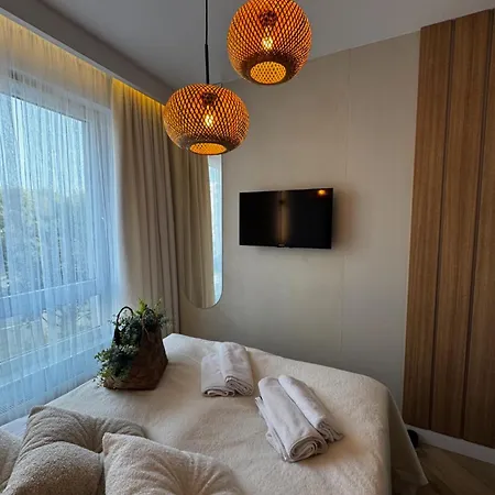 דירה Family & Business Sauna Baltic Horizon No 1 Premium - 3 Bedroom With Private Sauna, Jacuzzi, Rooftop Gym & Panoramic Terrace, Balcony, Underground Garage