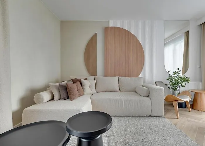 Family & Business Sauna Baltic Horizon No 1 Premium - 3 Bedroom With Private Sauna, Jacuzzi, Rooftop Gym & Panoramic Terrace, Balcony, Underground Garage アパート *