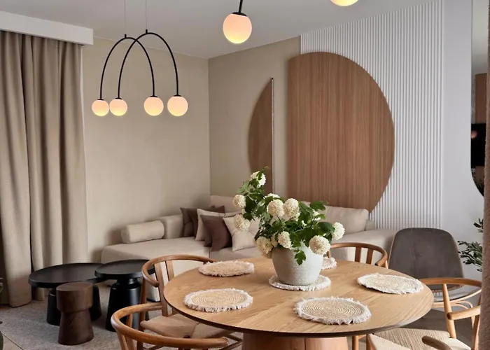 Family & Business Sauna Baltic Horizon No 1 Premium - 3 Bedroom With Private Sauna, Jacuzzi, Rooftop Gym & Panoramic Terrace, Balcony, Underground Garage