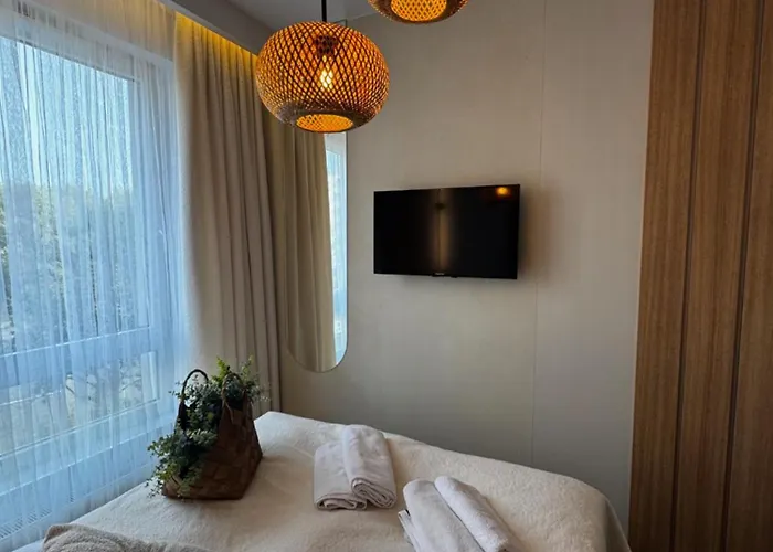 Apartment Family & Business Sauna Baltic Horizon No 1 Premium - 3 Bedroom With Private Sauna, Jacuzzi, Rooftop Gym & Panoramic Terrace, Balcony, Underground Garage