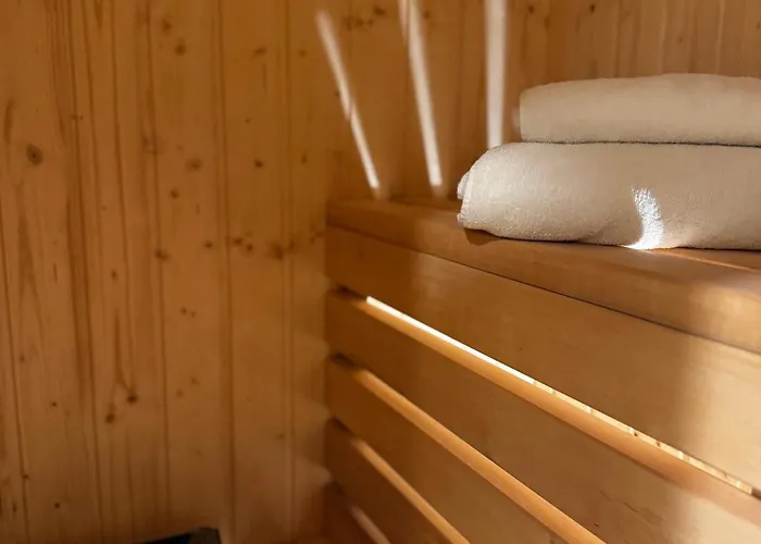 Family & Business Sauna Baltic Horizon No 1 Premium - 3 Bedroom With Private Sauna, Jacuzzi, Rooftop Gym & Panoramic Terrace, Balcony, Underground Garage グダニスク