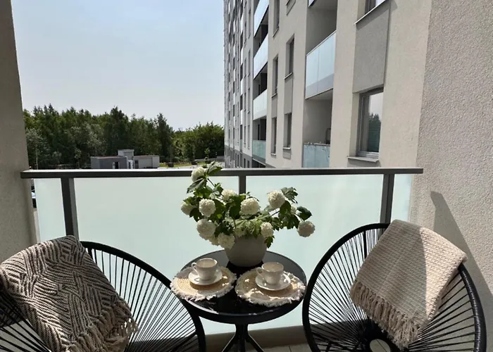 Lägenhet Family & Business Sauna Baltic Horizon No 1 Premium - 3 Bedroom With Private Sauna, Jacuzzi, Rooftop Gym & Panoramic Terrace, Balcony, Underground Garage