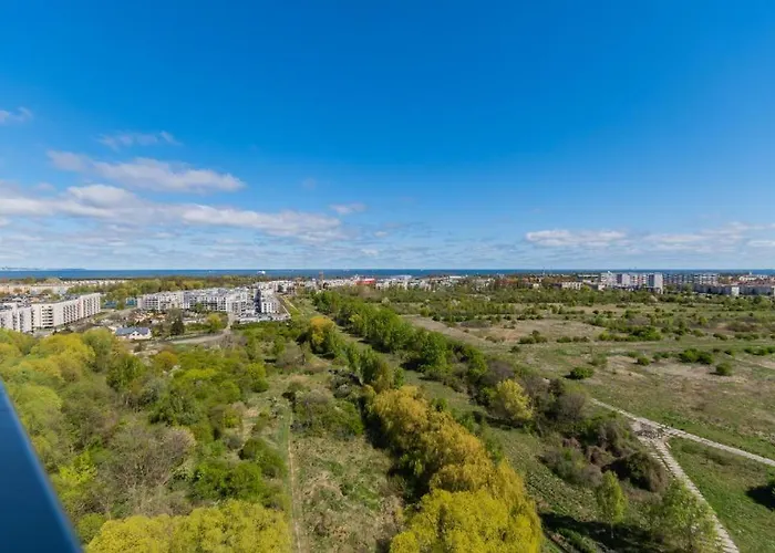 Apartment Family & Business Sauna Baltic Horizon No 1 Premium - 3 Bedroom With Private Sauna, Jacuzzi, Rooftop Gym & Panoramic Terrace, Balcony, Underground Garage