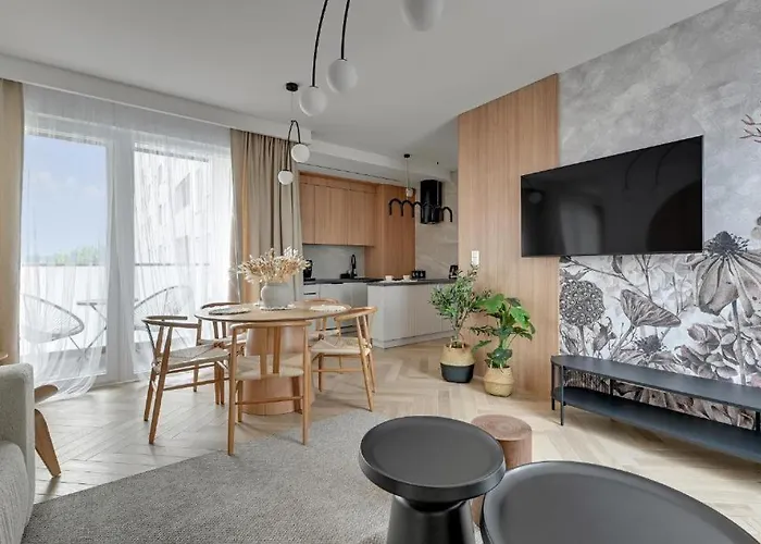 Family & Business Sauna Baltic Horizon No 1 Premium - 3 Bedroom With Private Sauna, Jacuzzi, Rooftop Gym & Panoramic Terrace, Balcony, Underground Garage * Gdansk