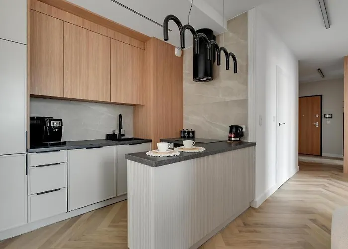 Family & Business Sauna Baltic Horizon No 1 Premium - 3 Bedroom With Private Sauna, Jacuzzi, Rooftop Gym & Panoramic Terrace, Balcony, Underground Garage Apartment *