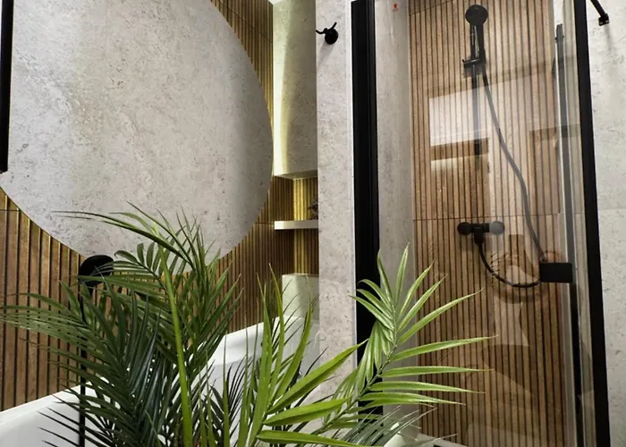 Family & Business Sauna Baltic Horizon No 1 Premium - 3 Bedroom With Private Sauna, Jacuzzi, Rooftop Gym & Panoramic Terrace, Balcony, Underground Garage アパート