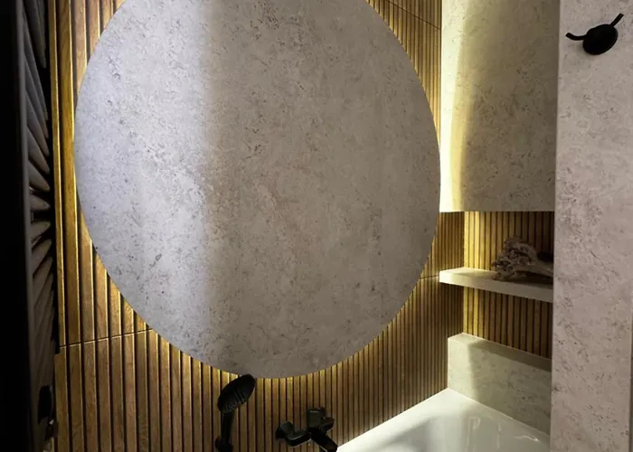 Family & Business Sauna Baltic Horizon No 1 Premium - 3 Bedroom With Private Sauna, Jacuzzi, Rooftop Gym & Panoramic Terrace, Balcony, Underground Garage アパート *