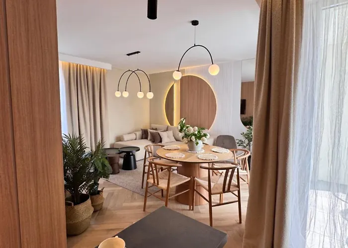 Family & Business Sauna Baltic Horizon No 1 Premium - 3 Bedroom With Private Sauna, Jacuzzi, Rooftop Gym & Panoramic Terrace, Balcony, Underground Garage アパート *