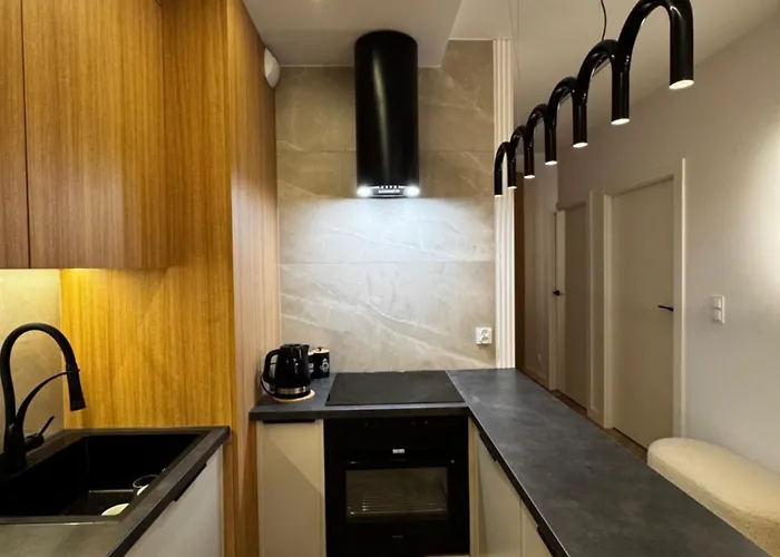 Family & Business Sauna Baltic Horizon No 1 Premium - 3 Bedroom With Private Sauna, Jacuzzi, Rooftop Gym & Panoramic Terrace, Balcony, Underground Garage Lägenhet Gdańsk