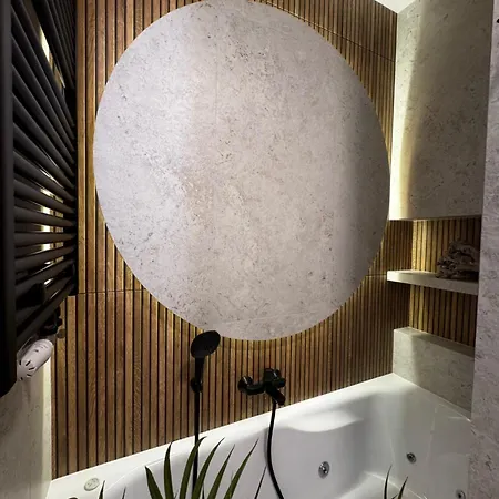 Family & Business Sauna Baltic Horizon No 1 Premium - 3 Bedroom With Private Sauna, Jacuzzi, Rooftop Gym & Panoramic Terrace, Balcony, Underground Garage Appartamento *