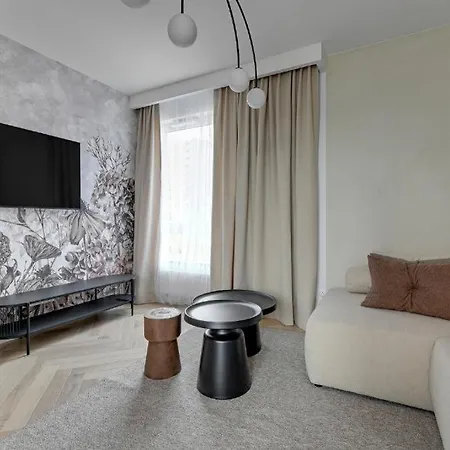 Family & Business Sauna Baltic Horizon No 1 Premium - 3 Bedroom With Private Sauna, Jacuzzi, Rooftop Gym & Panoramic Terrace, Balcony, Underground Garage Appartamento Danzica