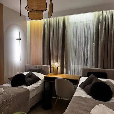 Family & Business Sauna Baltic Horizon No 1 Premium - 3 Bedroom With Private Sauna, Jacuzzi, Rooftop Gym & Panoramic Terrace, Balcony, Underground Garage * Danzica